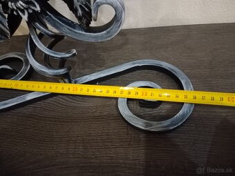 Svietnik kovaný adventný - 4