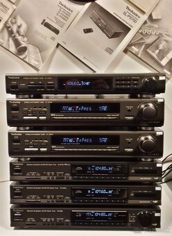 SERIA tuner TECHNICS TU2 zvuk Class AA, antena AM/FM, Japan - 4