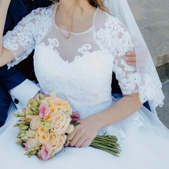 Predám svadobné šaty - 4