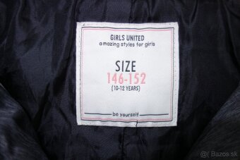 Dievčenská zimná bunda 146-152 - 4