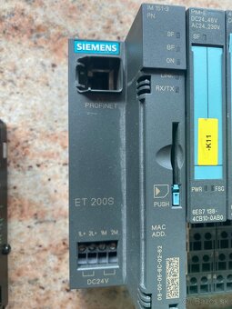 Ovládanie automatizácia PLC. Siemens ET 200S - 4