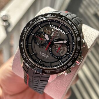 Graham, model Silverstone RS Skeleton, originál hodinky  - 4