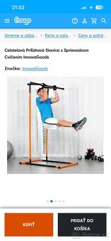 Skladacia hrazda InnovaGoods pull-up - 4