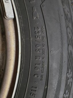 235 / 65 R 16 C Zimná sada na dodávku Master, Crafter, - 4