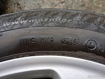 Zimné pneu Originál Audi elektróny 195/65/R15 91T - 4