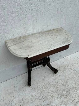 Altdeutschový konzolový stolík - 4