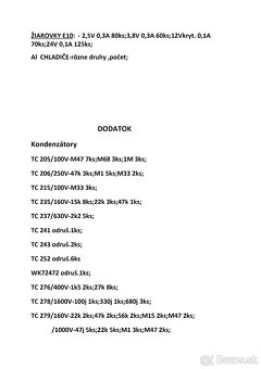 KONŠTRUKČNÉ A PASÍVNE SÚČIASTKY - 4