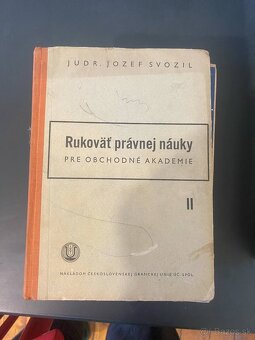 Staré Komunistické Knihy - Hospodárstvo Ekonomika Právo - 4