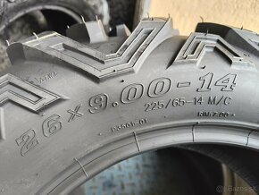 27x9 R14, 26x11 R14 , 26x9R14 26x11 R14,pneu na štvorkolku - 4