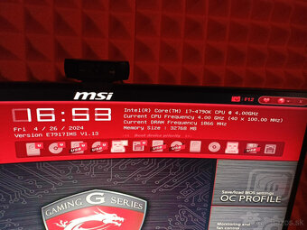 CPU Intel Core i7-4790K, TURBO 4,4Ghz, socket 1150, orig bal - 4