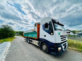 Vymením IVECO STRALIS 420 €5 za sklápač s hydraulická ruka - 4