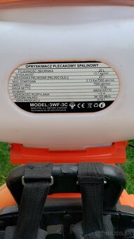 Benzínový postrekovač Demon 3WF-3C - 4