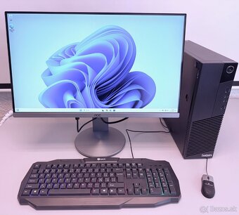 Zostava LENOVO -I5 ,8GB, 480SSD,W11P, 24"monitor - top stav - 4