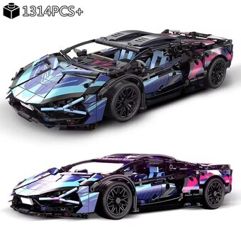 Technik stavebnica Lamborghini 1314 dielikov - 4