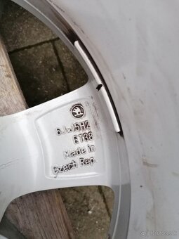 5x100 R15 elektrony Škoda, VW, Seat + pneumatiky - 4