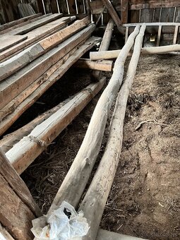 Staré drevo, guľatina - 4