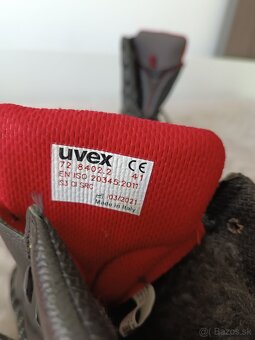 Predám zimné pracovné topánky UVEX - 4