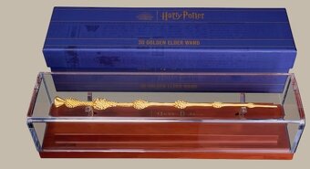 zlato striebro minca proof Harry Potter čarovná palička 3D - 4