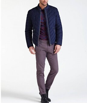 Guess, pánska prešívaná bunda veľ. XL - 4