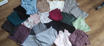Balík mix dámske tehotenské oblečenie 24 kusov XS/S - 4