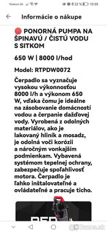 Čerpadlo do kopanej studne - 4