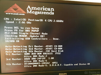 Retro PC Asus - P4, 1 GB RAM, 1 TB HDD, Win XP - 4