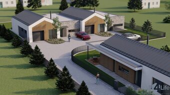 4i. novostavba rodinného domu s garážou v obci Krakovany RD - 4