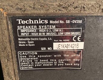Technics SB-DV250 - 4