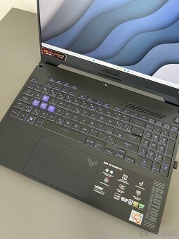 ASUS TUF Gaming A15 + herná klávesnica - 4