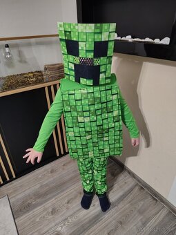 Karnevalová maska CREEPER - 4