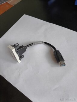 MOSAIC Predkontaktovaná zásuvka USB 3.0 1modul 78746 LE - 4