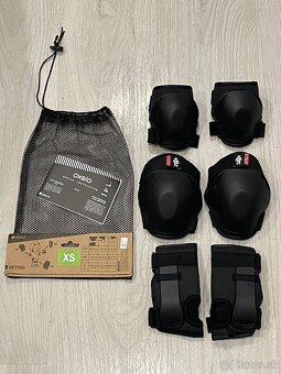 Predám detské kolieskové korčule OXELO - 4