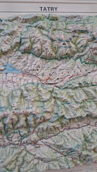 3D mapa Tatry - 4