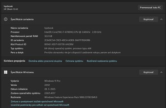 HP Zbook15 G3 - 4