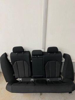 Sedačky + tapacire BMW g20, kompletne s airbagmi. Top stav. - 4
