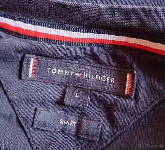 Tommy Hilfiger tmavomodré - 4