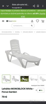 Zahradne polohovacie lehatko - 4