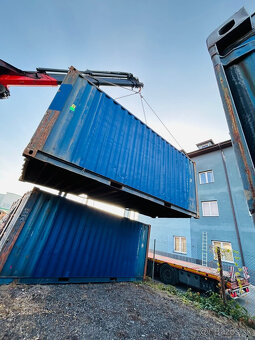 Lodný kontajner 20DV-20HC-40HC cela SR+ pristresky - 4