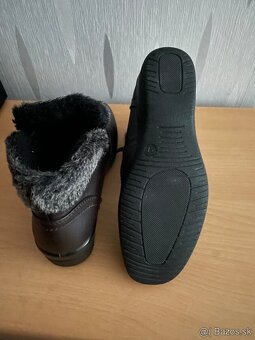 Zateplené topánky - vel,37 - znacka Scandi - 4