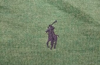 Ralph Lauren zelený 100% wool - 4