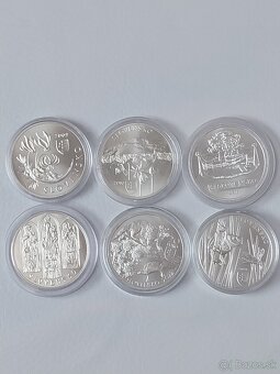 Mince strieborne 10 a 20 eurove mince BK - 4