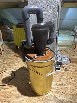 Cyklónový separátor pilín - 4