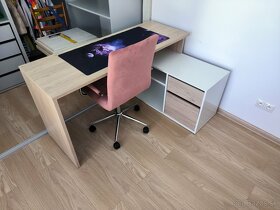 Rohový písací stôl - 4