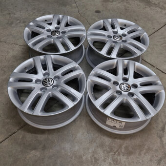 Hliníkové Volkswagen disky 5x112 R16 6,5J ET50 - 4