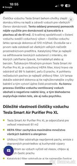 Čistička vzduchu Tesla smart Air XL - 4
