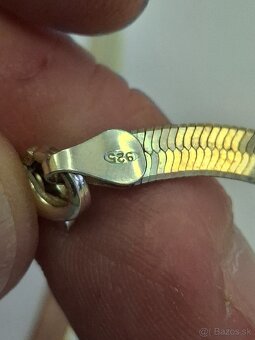 Strieborný set 2 - náramok a náhrdelník - 4