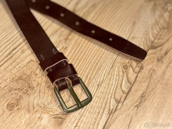 Vojenský remeň, opasok do nohavíc ČSLA, vz.60 nový - 4