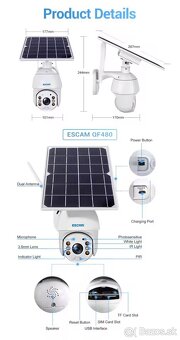 Kamera sim 4g solar - 4