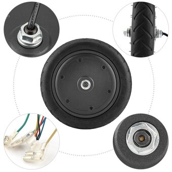 Motor Xiaomi M365 Scooter s kompletným predným kolesom - 4