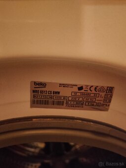 Automatická práčka BeKo trieda A top stav cena 120€ - 4